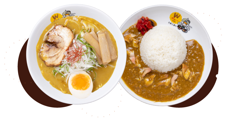 カレーラーメン ホッキカレー